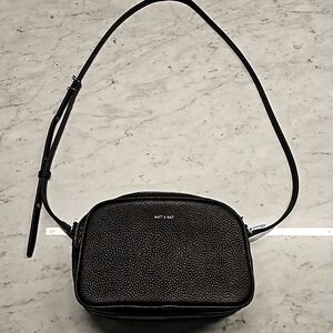 Excellent condition black Matt & Nat Pair Vegan Crossbody Bag